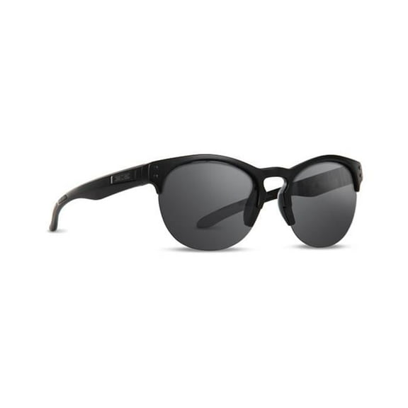 Sierra Sunglass with Smoke Lens - Matte Black