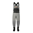 thumbnail image 1 of Frogg Toggs Sierran Chest Waders for Fishing, Reinforced Nylon Stockingfoot Waders for Men, Slate/Gray, Extra Large, 1 of 7