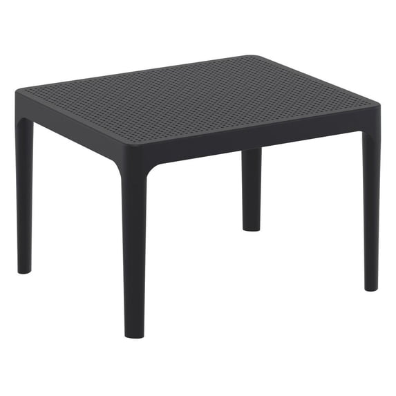 Compamia Sky Side Table 24 inch Black