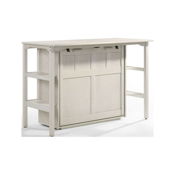 Siesta Desk Murphy Bed with Gel Memory Foam Mattress