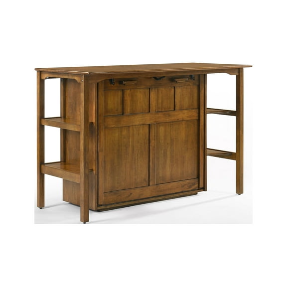 Siesta Desk Murphy Bed with Gel Memory Foam Mattress