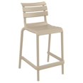 thumbnail image 1 of Compamia Helen Counter Stool Taupe, 1 of 7