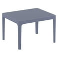 thumbnail image 1 of Compamia Sky Side Table 24 inch Dark Gray, 1 of 4