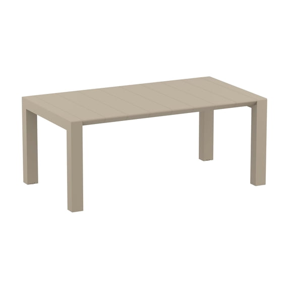Siesta ISP774-DVR 70 - 86 in. Vegas Dining Extendable Table Dove Gray