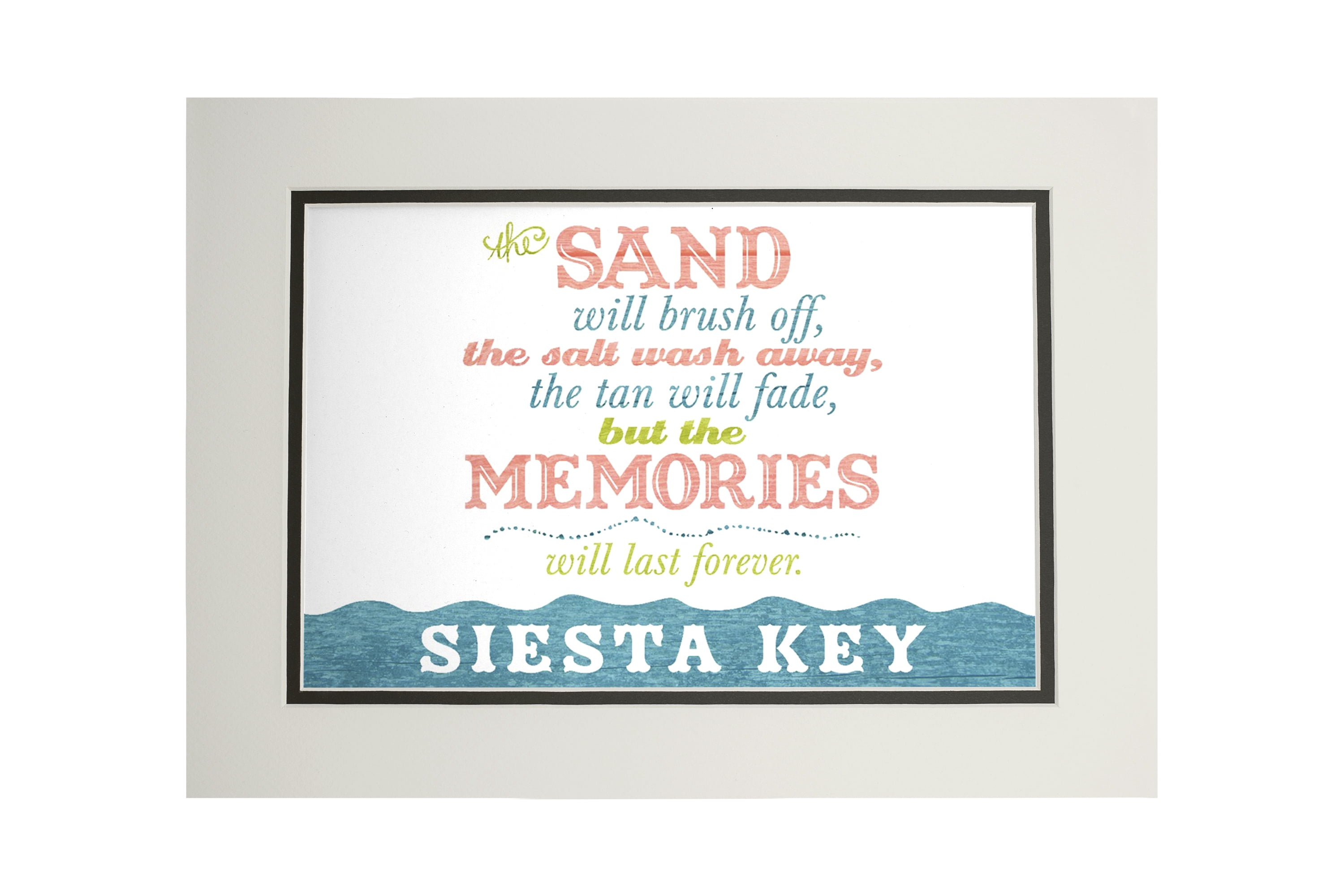 Siesta Key, Florida, Beach Memories Last Forever - Walmart.com