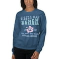 thumbnail image 1 of Siesta Key Front Print Hibiscus Vintage Style Sweatshirt Unisex, 1 of 8