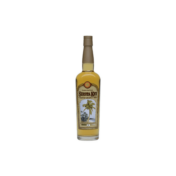 Siesta Key Toasted Coconut Rum 750ml Bottle - All Natural Ingredients