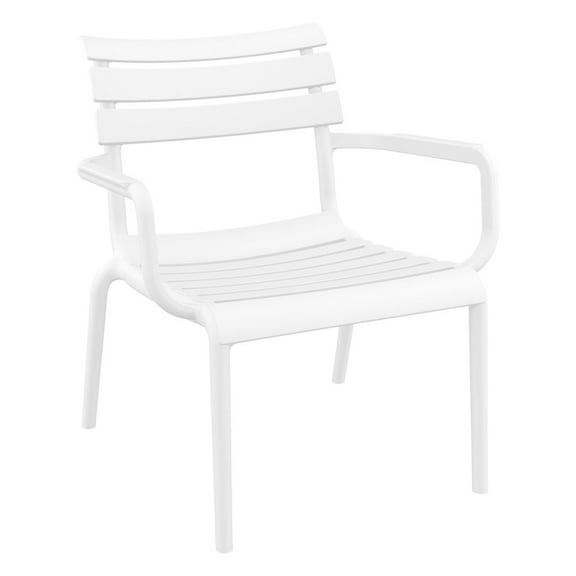 Compamia Paris Outdoor Club Lounge Chair White