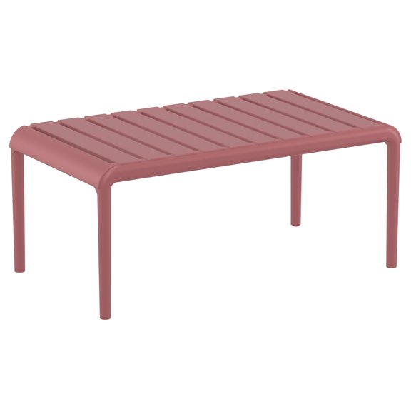Compamia Paris Outdoor Coffee Table in Marsala finish