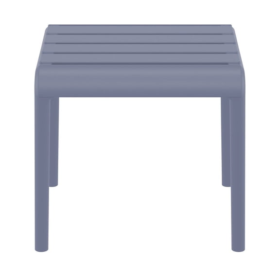 Compamia Paris Outdoor Side Table Dark Gray