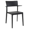 thumbnail image 1 of Compamia Plus Arm Chair Black, Set of 2, 1 of 11