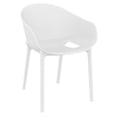 thumbnail image 1 of Compamia Sky Pro Stacking Dining Chair  White, 1 of 10