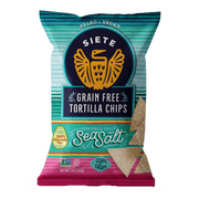 Siete Family Foods Grain Free Tortilla Chips, Sprinkle of Sea Salt, 5 oz