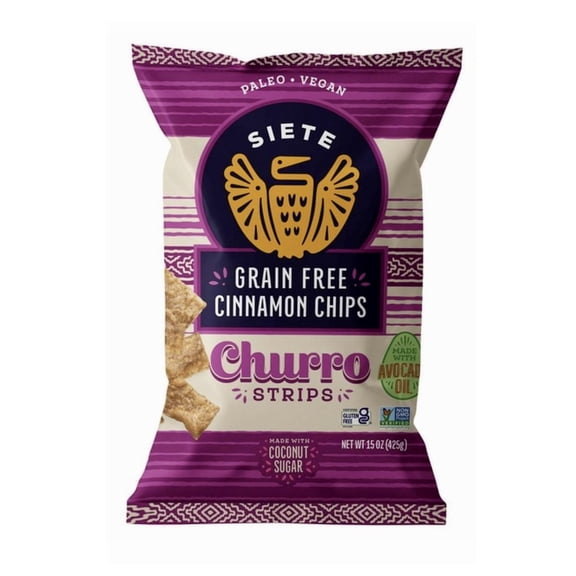 Siete Grain Free Churro Strips, 15 Ounce