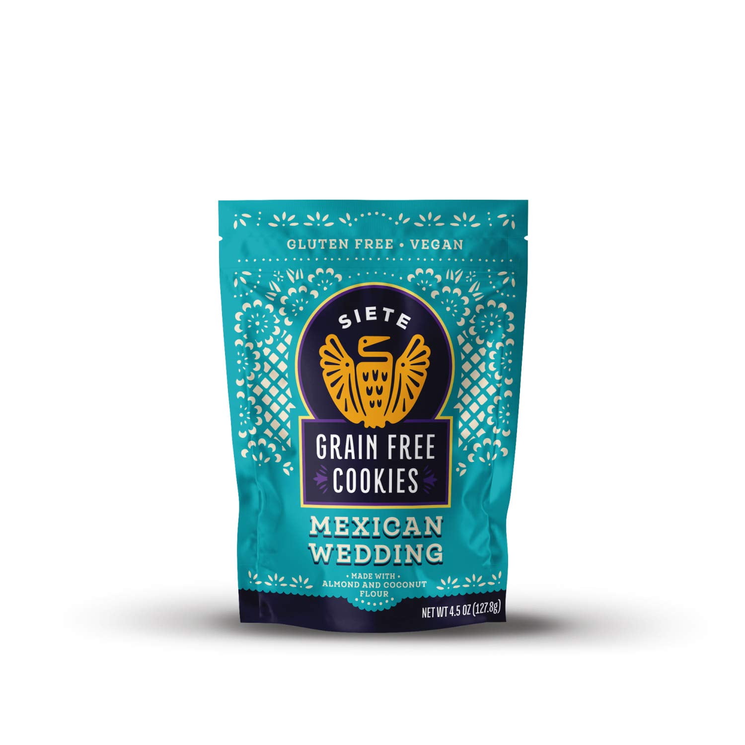 Siete Grain Free Mexican Wedding Cookies (6 Bags) - Walmart.com Siete Grain Free Mexican Wedding Cookies (6 Bags) - Walmart.com