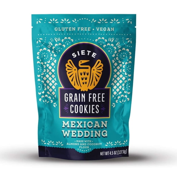 Siete Grain Free Mexican Wedding Cookies (6 Bags)