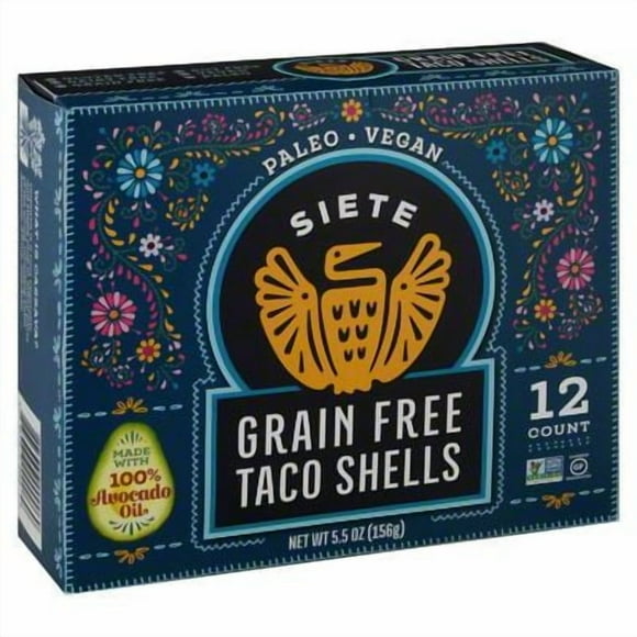Siete Grain-Free Taco Shells, 12 ct