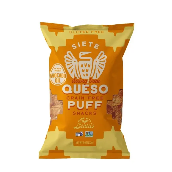 Siete Queso Puffs 4oz (Pack of 2)