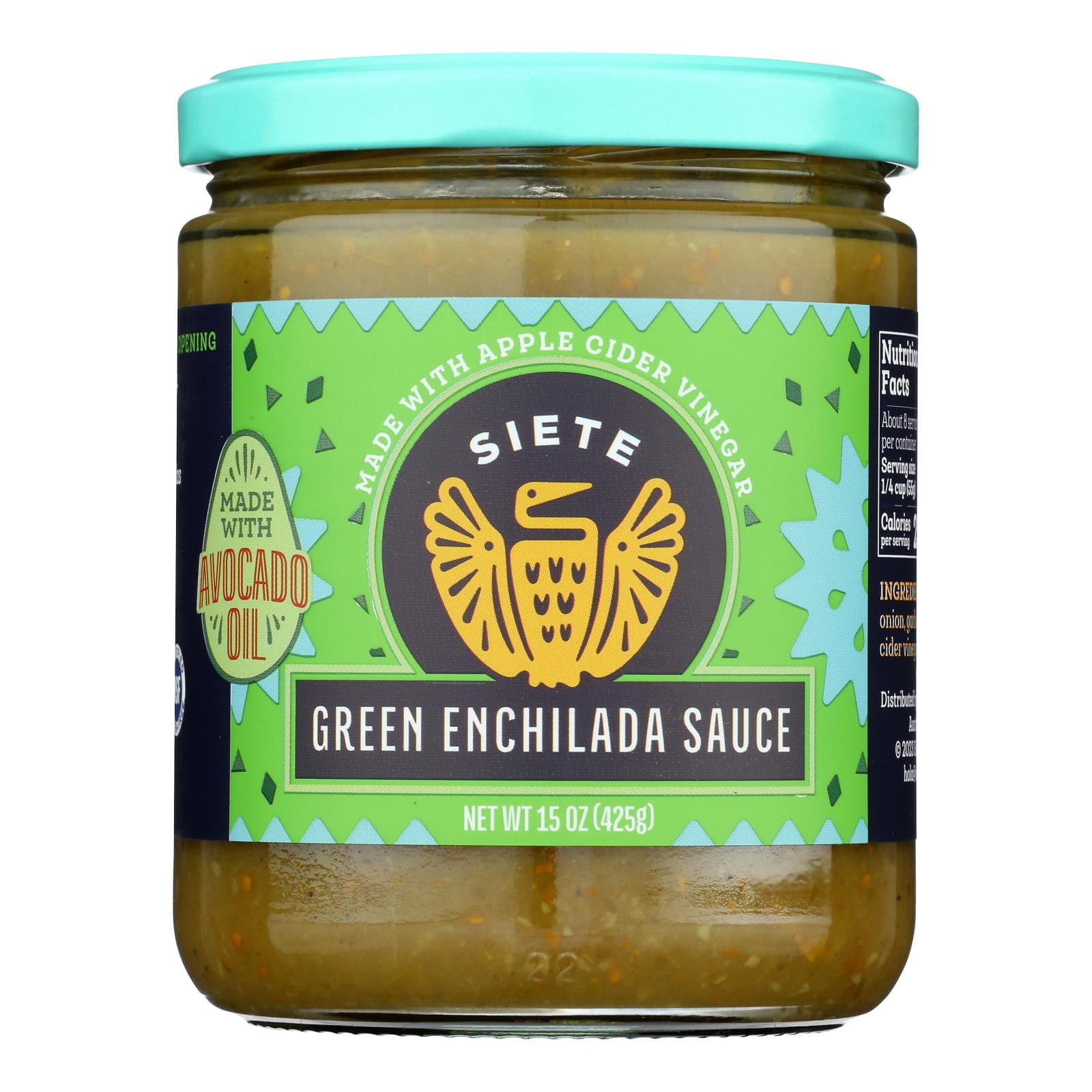 Siete Sauce Green Enchilada Case Of 616 Oz