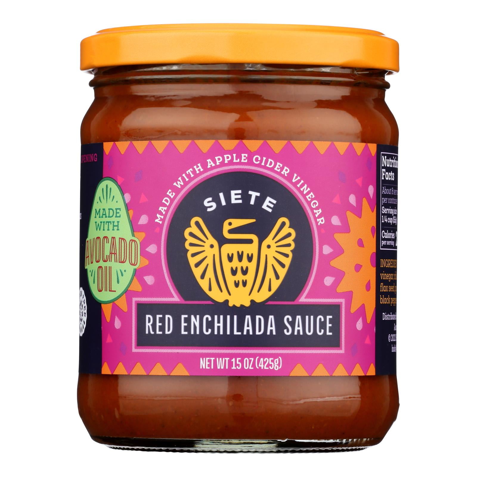 Siete Sauce Red Enchilada Case Of 616 Oz