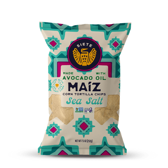 Siete Sea Salt Maiz Tortilla Chip 7.5 oz
