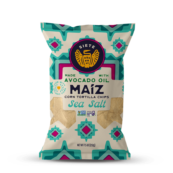 Siete Sea Salt Maiz Tortilla Chip 7.5 oz
