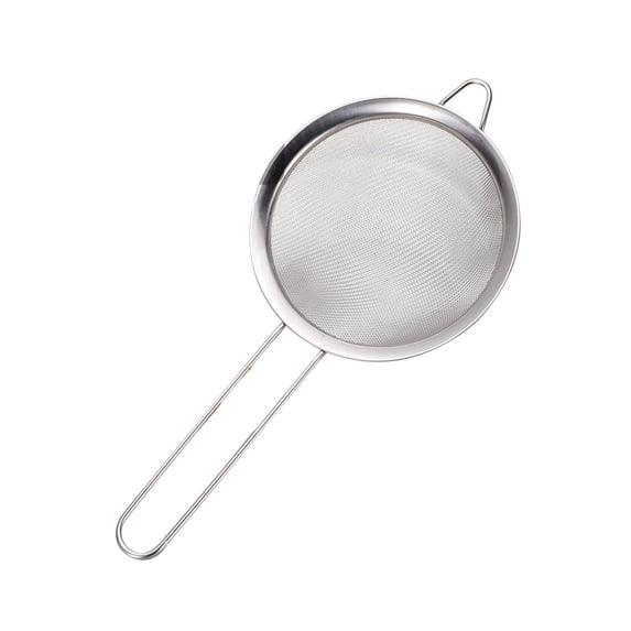 Sieve Fine Mesh Stainless Steel Strainer Set 10.83x5.16In Fine Mesh Stainless Steel Sieve for Kitchen Rice Quinoa Food Flour Baking Kitchen Strainers Stainless Steel Mesh