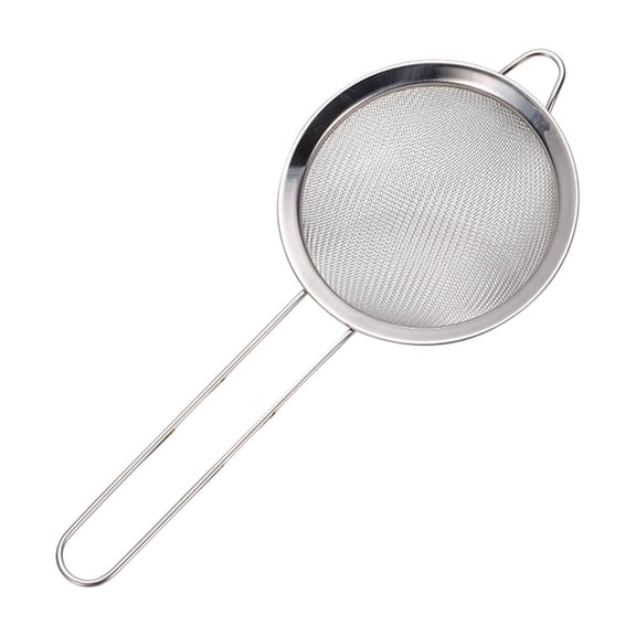 Sieve Fine Mesh Stainless Steel Strainer Set 10.83x5.16In Fine Mesh Stainless Steel Sieve for Kitchen Rice Quinoa Food Flour Baking Kitchen Strainers Stainless Steel Mesh