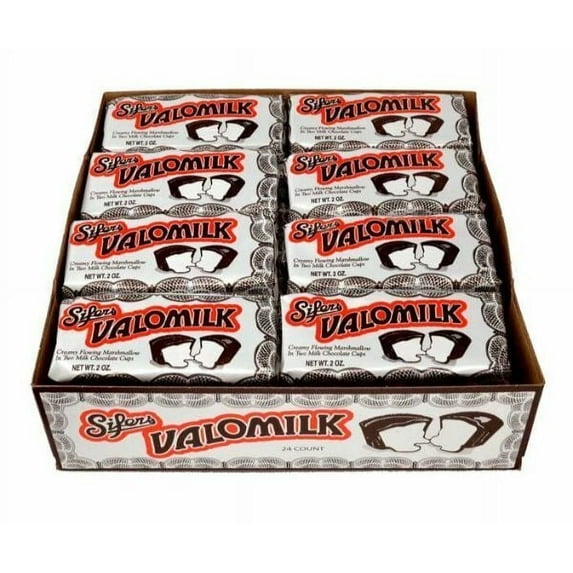 Sifer's Valomilk Old-Fashioned Marshmallow Cup Candy 24 Count