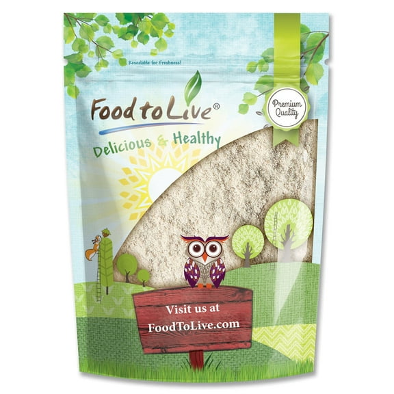 Sifted Soft White Wheat Pastry Flour, 5 Pounds  Raw, Vegan, Kosher  by Food to Live