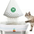 thumbnail image 1 of Sifting Litter Bags With 7-Day Litter System, Heavy Duty Thickened Litter Liners, 37x18 Inch (7 Pack) For Most Litter Boxes And Cat Supplies, 1 of 8