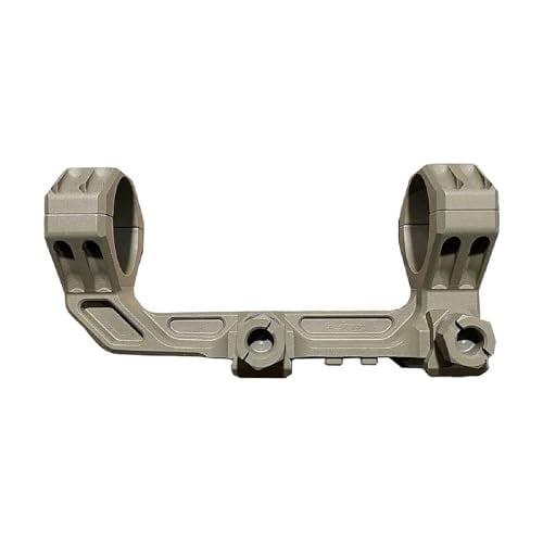 Sig Sauer ALPHA3 34mm 1.535" Titanium FDE Scope Mount, Anodized Aluminum Rings, Durable and Precise (SOA30014)