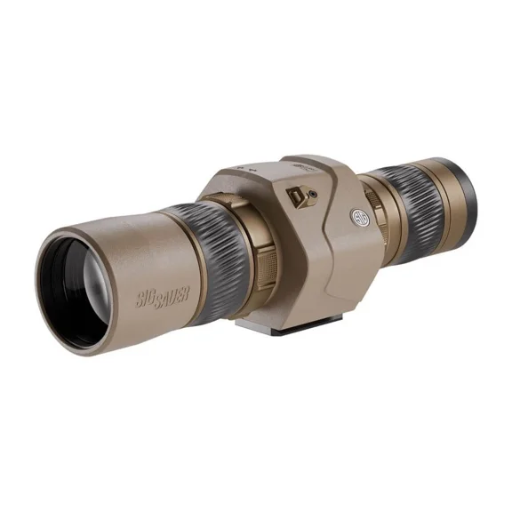Sig Sauer Electro Optics OSCAR6 16-32X60mm HDX Pro Lens Spotting Scope, FDE (SOO62001)
