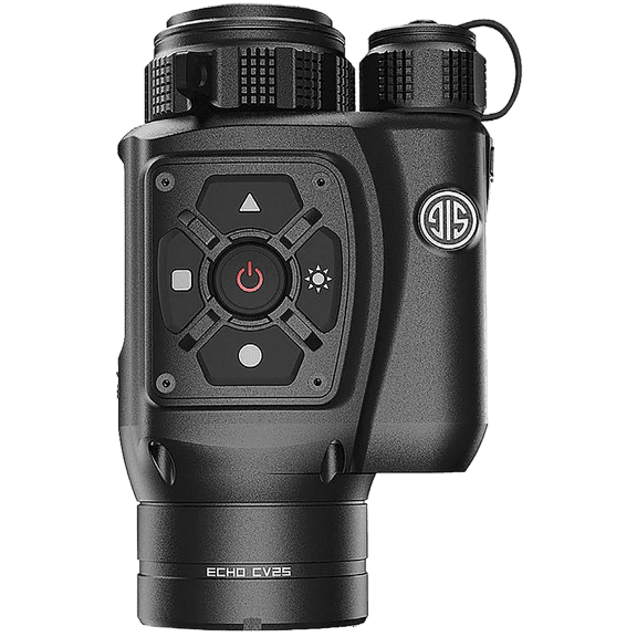 SIG SAUER Echo CV25 Compact 5" Waterproof Thermal Clip-On Device BDX 2.0 and a Quick Disconnect Mount Parallax-Free Eyepiece SOEC22100