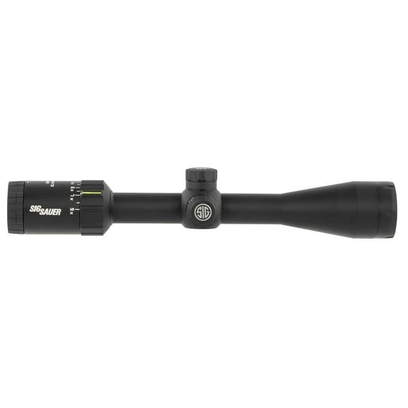 Sig Sauer Electro-Optics Whiskey3 3-9x 40mm Obj 1" Tube Black Finish BDC-1 Quadplex