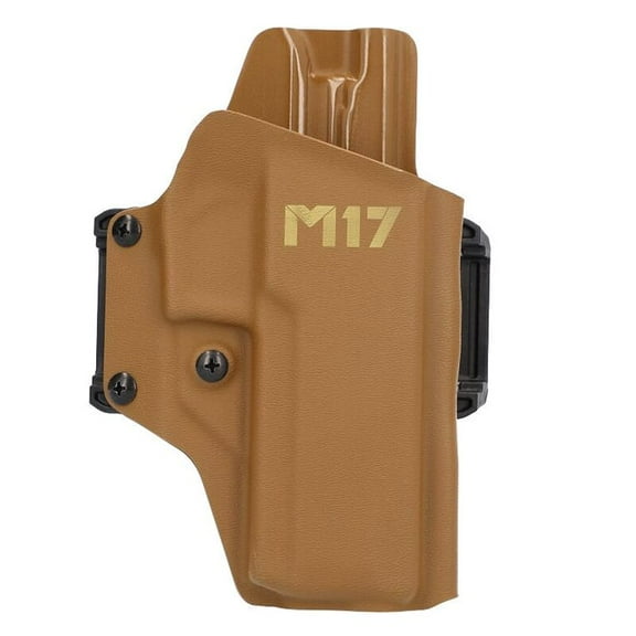 Sig Sauer P320-M17 OWB Blackpoint Sporting RH Coyote Holster, Firearm Carry, Adjustable Retention, Optic Compatible, Neutral Cant (8901239)