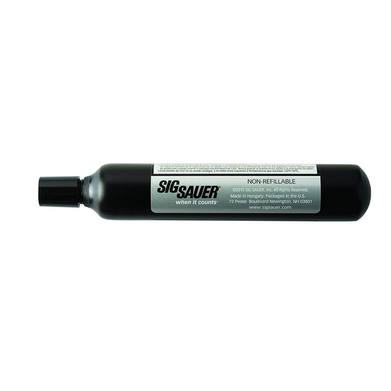 SIG 17 CO2 マガジン 2個　 CO2カートリッジ12g SIG SAUER, Prefilled CO2 Cartridge for Airguns, 12g, 2 Piece Pack