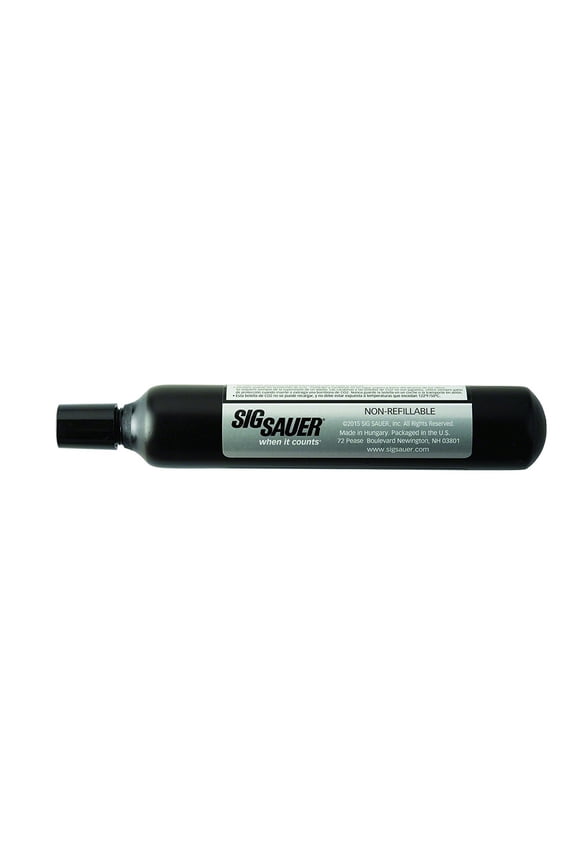 Prefilled CO2 Cartridge for Airguns, 12g, 2 Piece Pack