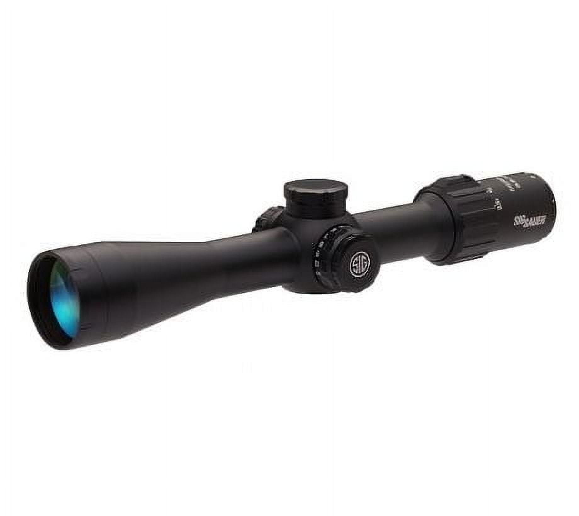 Sig Sauer Sierra 3bdx Rifle Scope 4.5-14x44mm, 30mm, Sfp, Sf, Bdx-R1 Digital Ballistic Reticle, 0.25 Moa, Black
