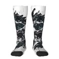 thumbnail image 1 of Sigee Abstract Eagle Ink for Socks for Men Women Socks Stocking Compression Socks, 1 of 6