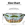 thumbnail image 1 of Sigee African Women for Multi-functional Belt Bag for Men and Women With Adjustable Strap For Travel Running Hiking, 1 of 8