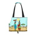 Sigee African Women for Pet Carrier Bag for Puppy with Pockets for