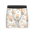 thumbnail image 1 of Sigee Air Balloon and Flower for Men's Boxer Briefs,Moisture Wicking and Breathable Large, 1 of 9