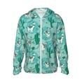 thumbnail image 1 of Sigee Alapaca in Boho Print UPF50+ Men's Sun Protection Hoodie Shirt SPF UV Shirt Long Sleeve Fishing Outdoor Lightweight, S-3XL, 1 of 9