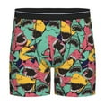 thumbnail image 1 of Sigee Angry Shark Pattern for Men's Boxer Briefs,Moisture Wicking and Breathable Large, 1 of 9