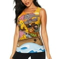 thumbnail image 1 of Sigee Animals on Noah's Ark1 for Women's Workout Tank Top,Running Tank Tops,Sleeveless Gym Clothes, 1 of 8