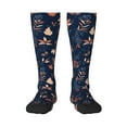 thumbnail image 1 of Sigee Autumn Leaves With Blue for Socks for Men Women Gifts for Him Boyfriend Teenage Boys Stocking Stuffers, 1 of 6