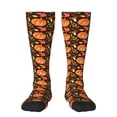 thumbnail image 1 of Sigee Autumn Pumpkin for Socks for Men Women Socks Stocking Compression Socks, 1 of 6