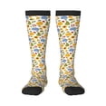 thumbnail image 1 of Sigee Autumn Pumpkins Blooms for Socks for Men Women Socks Stocking Compression Socks, 1 of 6