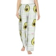 thumbnail image 1 of Sigee Avocado of a Hear Print Women's Soft Pajama Pants - Breathable and Comfortable Lounge Sleep Bottoms with Elastic Waistband and Pockets-Medium, 1 of 9